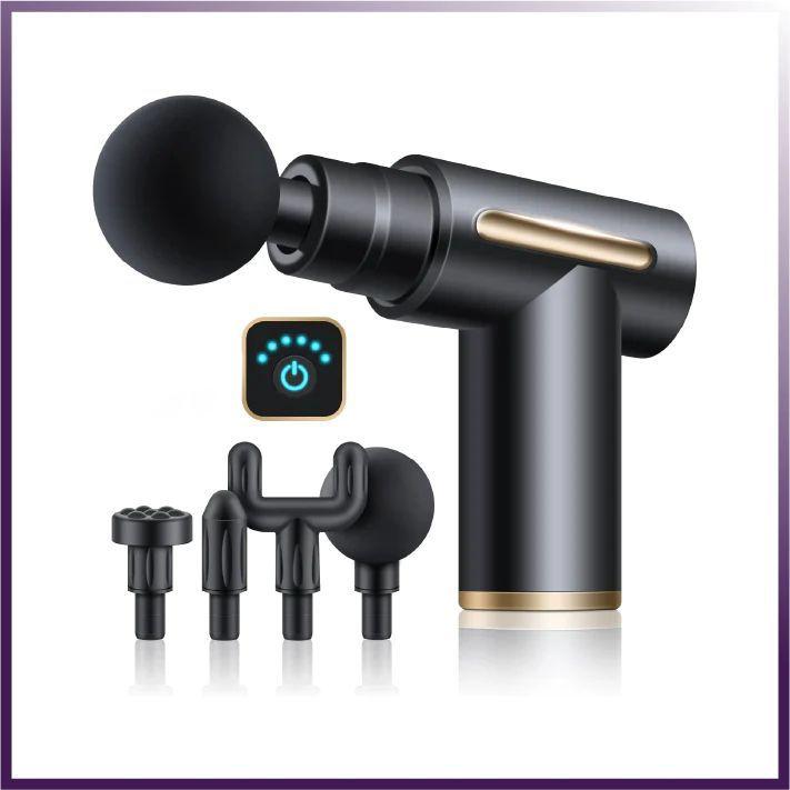 
Portable muscle massage gun for home and fitness use