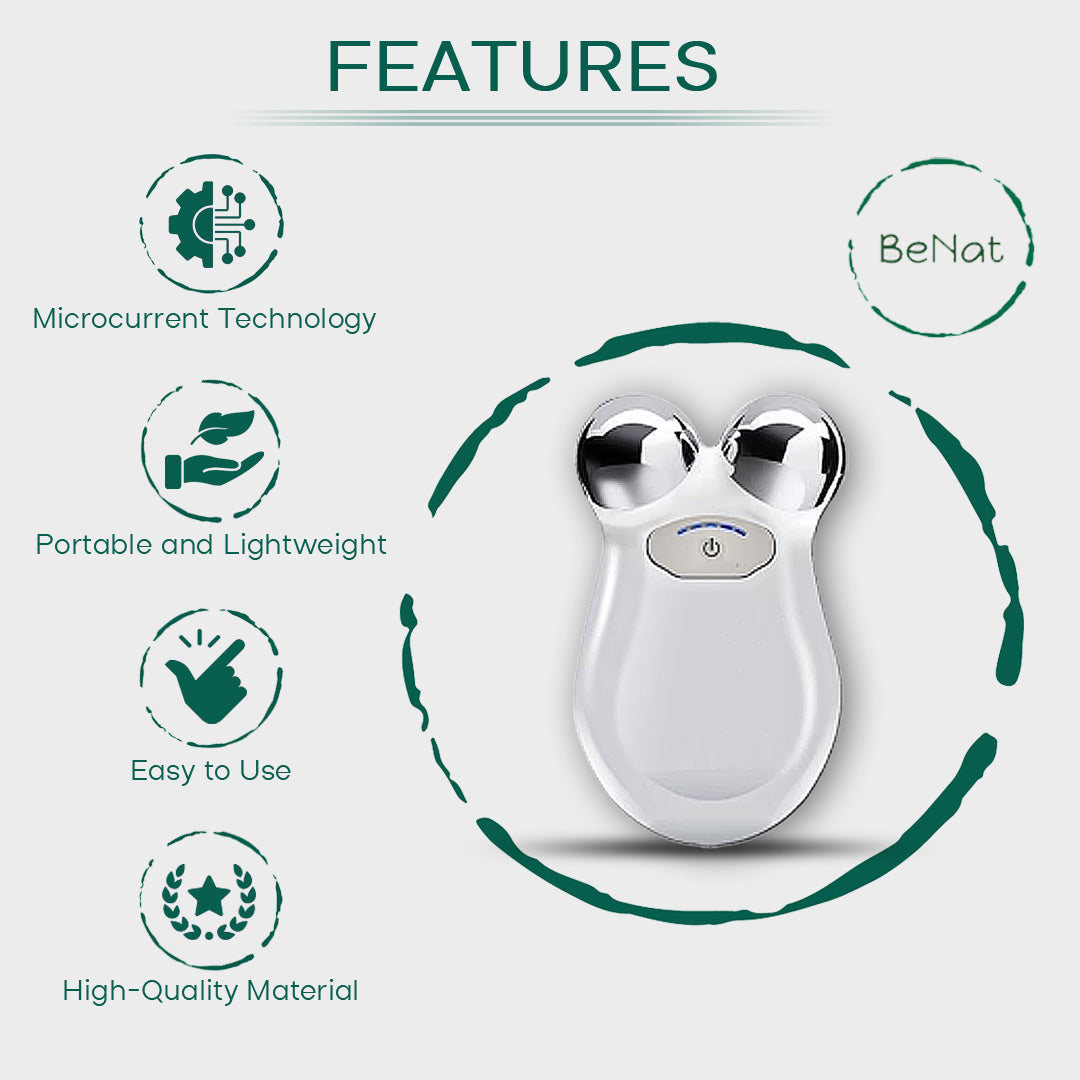 Facial toning massager skincare beauty tool