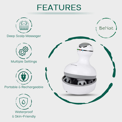 Smart scalp massager hair care tool product image